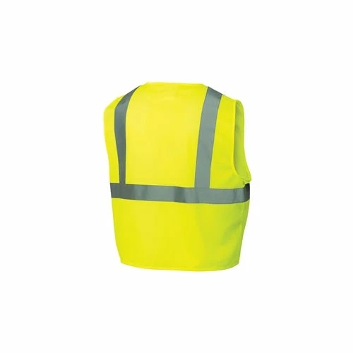 Pyramex Safety Pyramex Class 2 Hi-Viz Safety Vest Mesh 2 Pocket Zipper RVZ2110 4 Pyramex Safety Pyramex Class 2 Hi-Viz Safety Vest Mesh 2 Pocket Zipper RVZ2110 - Image 4