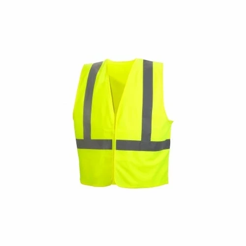 Pyramex Safety Pyramex Class 2 Hi-Viz Safety Vest Solid No-Pocket Hook/Loop RVHL2910 4 Pyramex Safety Pyramex Class 2 Hi-Viz Safety Vest Solid No-Pocket Hook/Loop RVHL2910 - Image 4