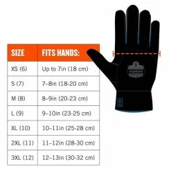Ergodyne Work Gear Ergodyne ProFlex 7501 Coated Waterproof Winter Work Gloves 1763 -Cheap Cordless Tools Store 1763 3 liumeautxuydwnyc