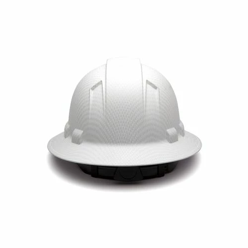 Pyramex Safety Pyramex Ridgeline Full Brim Hard Hat Matte White Graphite Ratchet HP54116 2 Pyramex Safety Pyramex Ridgeline Full Brim Hard Hat Matte White Graphite Ratchet HP54116 - Image 2