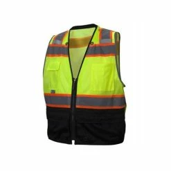 Pyramex Safety Pyramex RVZ44B Series Type R - Class 2 Hi-Vis Lime Safety Vest With Black Bottom RVZ4410B 6 Pyramex Safety Pyramex RVZ44B Series Type R - Class 2 Hi-Vis Lime Safety Vest With Black Bottom RVZ4410B -Cheap Cordless Tools Store 22765 1 ze4pskdv4skj5ocm