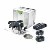 Festool 18V Cordless Track Saw HKC 55 Li EBI-Plus US (5.2Ah) Kit 576167