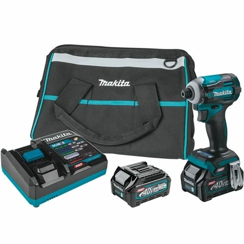 Makita Tools Makita 40V Max XGT 4-Speed Impact Driver (2.5Ah) Kit GDT01D 2 Makita Tools Makita 40V Max XGT 4-Speed Impact Driver (2.5Ah) Kit GDT01D - Image 2