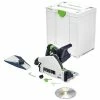 Festool 18V Cordless 6-1/4" TSC 55 KEB-F-Basic Cordless Track Saw W/ Kickback Stop (Tool Only) 576717"