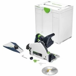Festool 18V Cordless 6-1/4" TSC 55 KEB-F-Basic Cordless Track Saw W/ Kickback Stop (Tool Only) 576717"