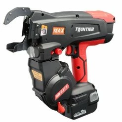 MAX USA Corp MAX TWINTIER Rebar Tying Tool Up To #9 X #10 With 19ga Wire RB611T