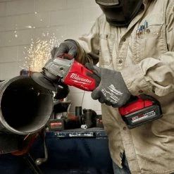 Milwaukee M18 FUEL 5" Braking Grinder Kit W/ ONE-KEY Slide Switch, Lock-On 2883-22 -Cheap Cordless Tools Store 2883 22 3 rimmbexavcfppyeh