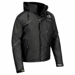 Ergodyne Work Gear Ergodyne N-Ferno 6467 Black Winter Work Jacket W/ 300D Polyester Shell 4112
