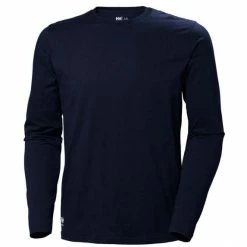 Helly Hansen Manchester Navy Blue Longsleeve Shirt 79169-590