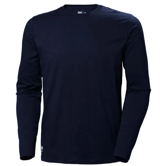 Helly Hansen Manchester Navy Blue Longsleeve Shirt 79169-590 1 Helly Hansen Manchester Navy Blue Longsleeve Shirt 79169-590