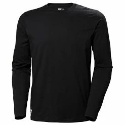 Helly Hansen Manchester Black Longsleeve Shirt 79169-990