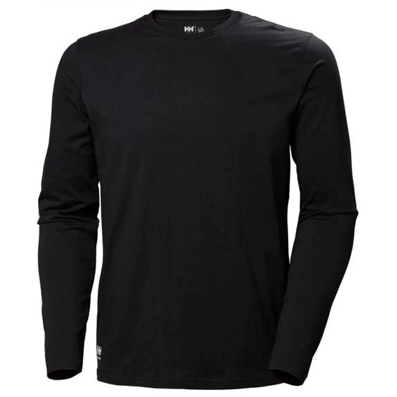 Helly Hansen Manchester Black Longsleeve Shirt 79169-990 1 Helly Hansen Manchester Black Longsleeve Shirt 79169-990