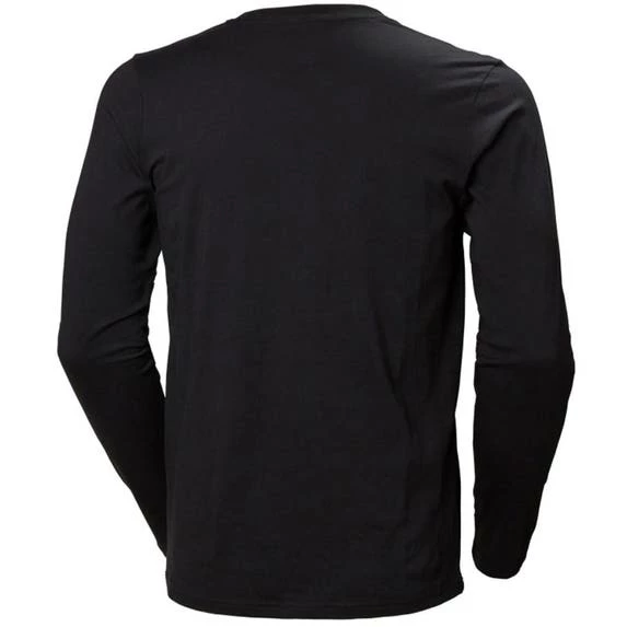Helly Hansen Manchester Black Longsleeve Shirt 79169-990 2 Helly Hansen Manchester Black Longsleeve Shirt 79169-990 - Image 2