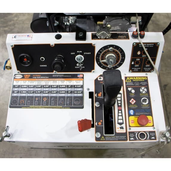 Diamond Products 30" Propane CORE CUT 35HP Walk-Behind Concrete Saw CC3535JBVP-30 2 Diamond Products 30" Propane CORE CUT 35HP Walk-Behind Concrete Saw CC3535JBVP-30 - Image 2