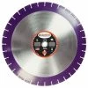 Diamond Products 26" X .155 X 1" Imperial Purple Cured Concrete Wet Blade 36815