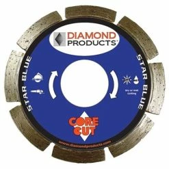 Diamond Products 7" X .080" X 7/8" Star Blue Concrete Saw Blade 74952