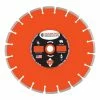 Diamond Products 48" X .210" X 1" Heavy Duty Orange Cured Concrete Wet Blade C52HX