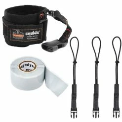 Ergodyne Work Gear Ergodyne Squids 3192 Wrist Lanyard Tethering Kit - 4x 3lb 19662