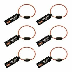 Ergodyne Work Gear Ergodyne Squids 3705 Wire Tool Attachment - Screw Gate Tool Tail - 3lbs (6 Pack) 19709