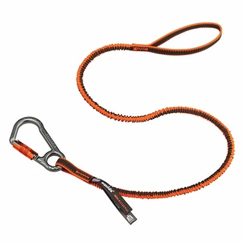 Ergodyne Work Gear Ergodyne Squids 3108F(x) Tool Lanyard Single Locking Carabiner - 15lbs 19808 1 Ergodyne Work Gear Ergodyne Squids 3108F(x) Tool Lanyard Single Locking Carabiner - 15lbs 19808