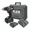 Flex Power Tools Flex 24V 1/2" 2-Speed Hammer Drill Turbo Mode Kit (2.5Ah/5.0Ah) FX1271T-2B