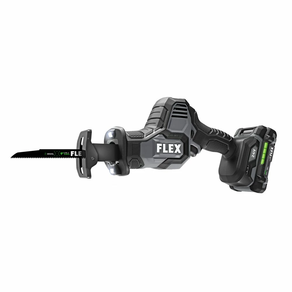 Flex Power Tools FLEX 24V One-Hand Reciprocating Saw Kit (2.5Ah) FX2241-1A 1 Flex Power Tools FLEX 24V One-Hand Reciprocating Saw Kit (2.5Ah) FX2241-1A