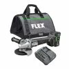 Flex Power Tools Flex 24V 5" Variable Speed Angle Grinder Paddle Switch Kit (5.0Ah) FX3171A-1C