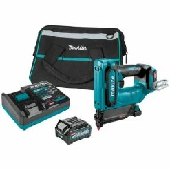 Makita Tools Makita 40V Max XGT Brushless Cordless Pin Nailer Kit, 23 Ga. (2.5Ah) GTP01D1