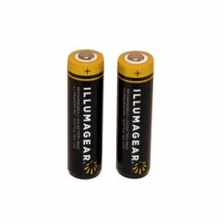Illumagear 18650 Li-Ion Rechargeable Batteries (2 Pack) HARB-01A-X2