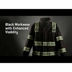 Pyramex Safety Pyramex Black Reflective Parka RPB3511