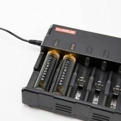 Illumagear Halo 8-Bay Universal Li-Ion Battery Charger KLGC-01B-01 -Cheap Cordless Tools Store klgc 01b 01 3 kdyluxyzyyweljmp