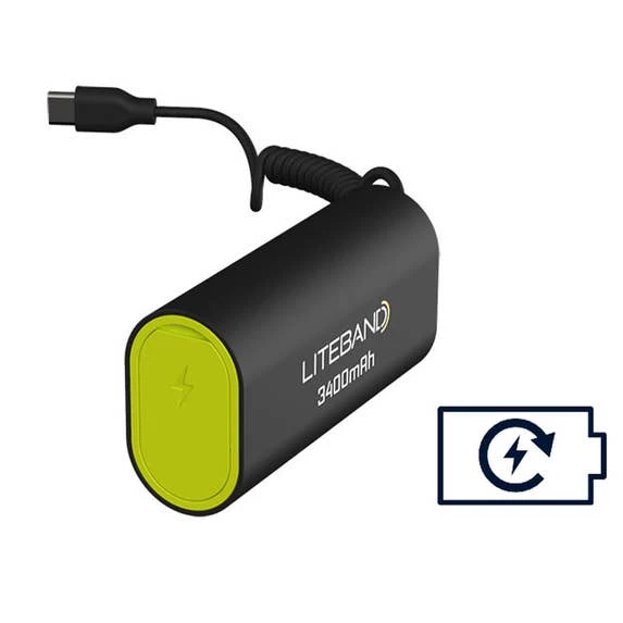 Liteband X-TEND Back-Up Rechargeable Battery Pack LXBP-3400 1 Liteband X-TEND Back-Up Rechargeable Battery Pack LXBP-3400