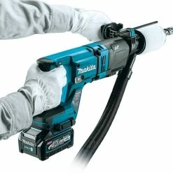 Makita Tools Makita 40V Max XGT® Brushless Cordless 1-1/8" AVT® Rotary Hammer (D-Handle) Kit, Accepts SDS-PLUS Bits, AFT®, AWS® Capable (4.0 Ah) -Cheap Cordless Tools Store makgrh07m1 3