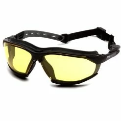 Cheap Cordless Tools Store 31 Pyramex Safety Pyramex Isotope Amber H2MAX Anti-Fog Lens With Black Frame GB9430STM