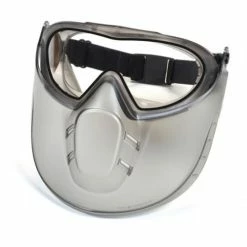 Pyramex Safety Pyramex Capstone Clear Anti-Fog Dual Lens W/ Clear Shield GG504DTSHIELD