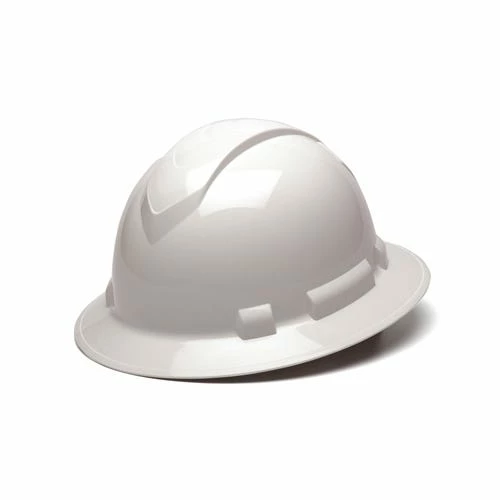 Pyramex Safety Pyramex Ridgeline Full Brim Hard Hat White Ratchet HP54110 1 Pyramex Safety Pyramex Ridgeline Full Brim Hard Hat White Ratchet HP54110