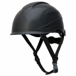 Pyramex Safety Pyramex Ridgeline XR7 Climber Style Hard Hat 6 Point Matte Black Graphite HP76117