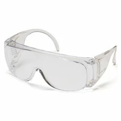 Pyramex Safety Pyramex Solo Over The Glass Clear Lens & Frame Safety Glasses S510S