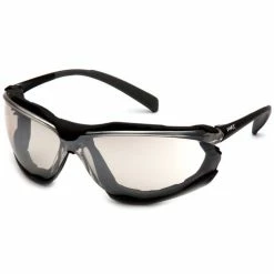 Pyramex Safety Pyramex Proximity Indoor/Outdoor Mirror Anti-Fog Lens Black Frame SB9380ST