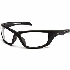 Pyramex Safety Pyramex Venture Gear Tactical Howitzer Clear Anti-Fog Lens With Black Frame VGSB1310T