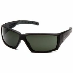 Pyramex Safety Pyramex Venture Gear Tactical Overwatch Gray Anti-Fog Lens With Black Frame VGSB722T