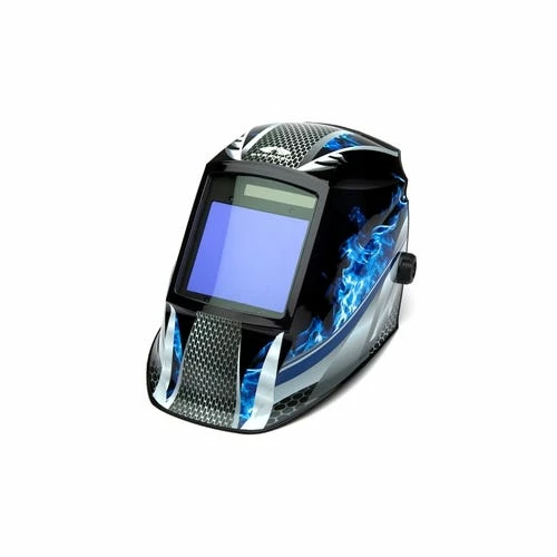 Pyramex Safety Pyramex Leadhead Fire Metal Decorated Auto Darkening Welding Helmet WHAM3030FM 1 Pyramex Safety Pyramex Leadhead Fire Metal Decorated Auto Darkening Welding Helmet WHAM3030FM