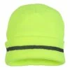 Pyramex Safety Pyramex Reflective Hi-Vis Lime One Size Knit Cap RH110