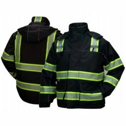 Pyramex Safety Pyramex Black Reflective Parka RPB3511 7 Pyramex Safety Pyramex Black Reflective Parka RPB3511 -Cheap Cordless Tools Store rpb3511 3 8