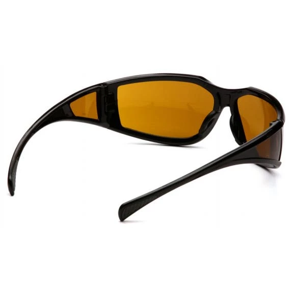 Pyramex Safety Pyramex Shooter's Amber Anti-Fog Lens & Black Frame Glasses SB5133DT 2 Pyramex Safety Pyramex Shooter's Amber Anti-Fog Lens & Black Frame Glasses SB5133DT - Image 2